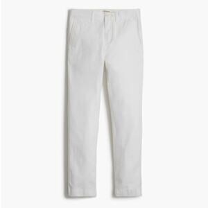 Crewcuts by J.Crew Slim-Fit Pant In Flex Chino Boys Size 14 White Stretch Cotton